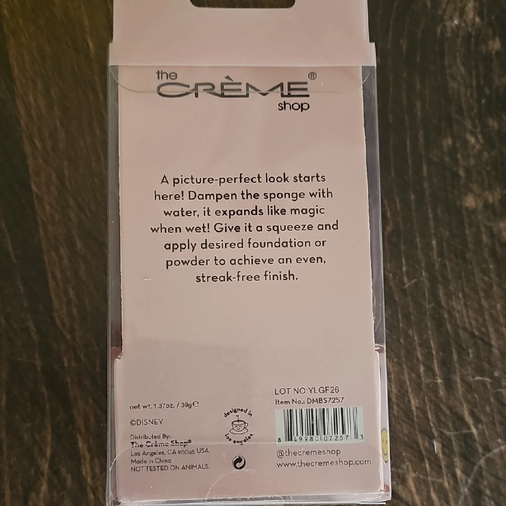 The Crème Shop Disney Blending Sponge - Pink